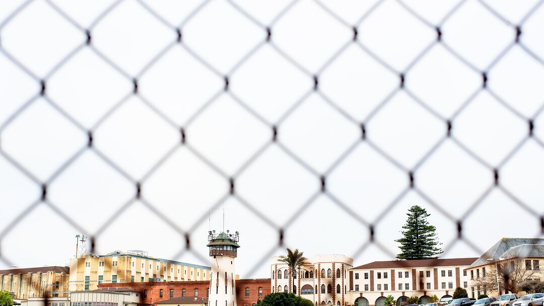 San Quentin State Prison is pictured on Wednesday, January 30, 2019, in San Quentin, Calif. .(Photo by Noah Berger).