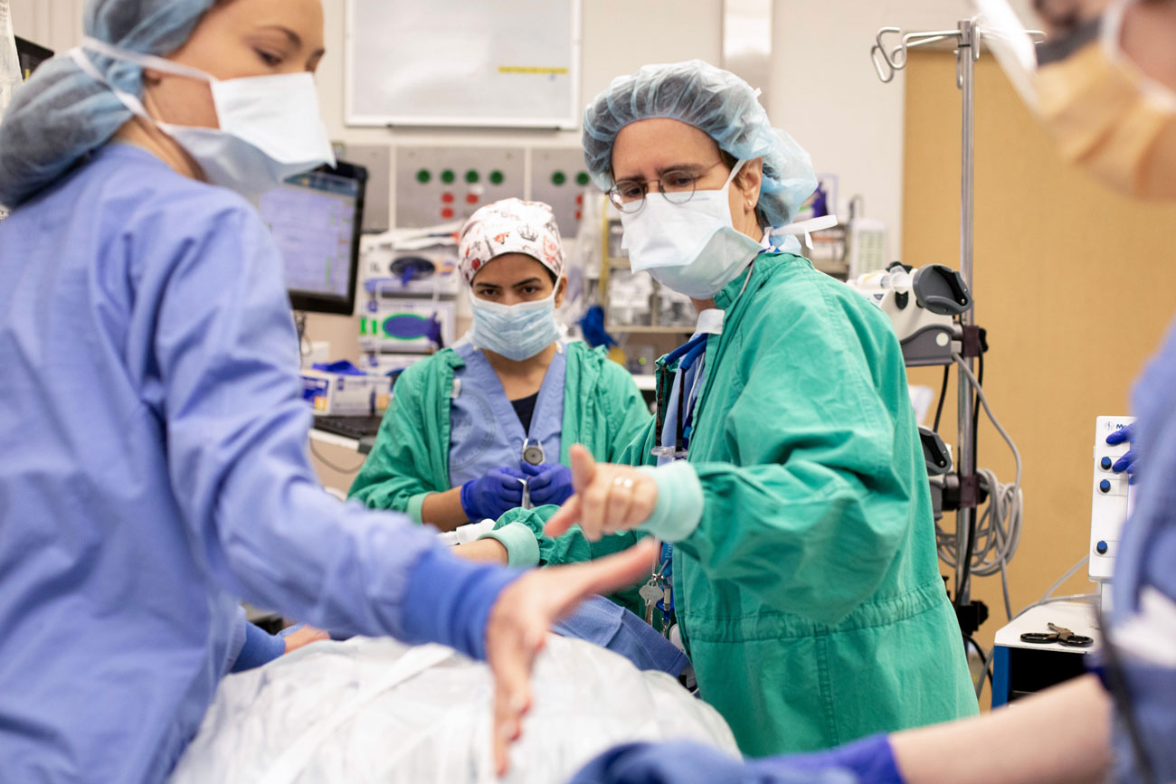 Operating room at UCSF Medical Center